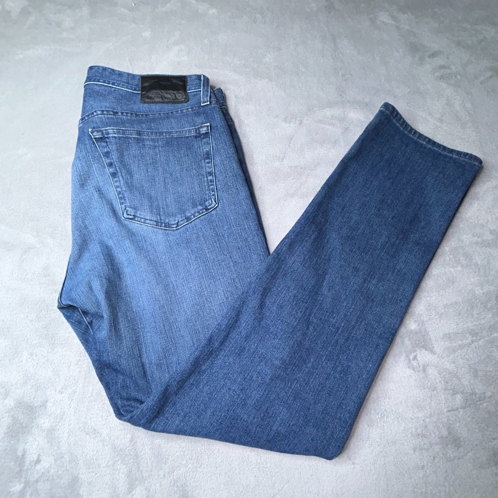 AG Adriano Goldschmied Tellis Jeans Mens 38x34 modern slim japan fabric